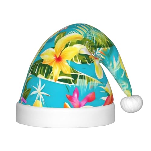 VPPUR Weihnachtsmann-Kopfbedeckung im Sommerstil mit hawaiianischem Druck, Uni, Weihnachtszubehör, Geschenke und Weihnachtsmütze, Outdoor-Party VPPUR Weihnachtsmann-Kopfbedeckung im Sommerstil mit hawaiianischem Druck, Uni, Weihnachtszubehör, Geschenke und Weihnachtsmütze, Outdoor-Party von VPPUR