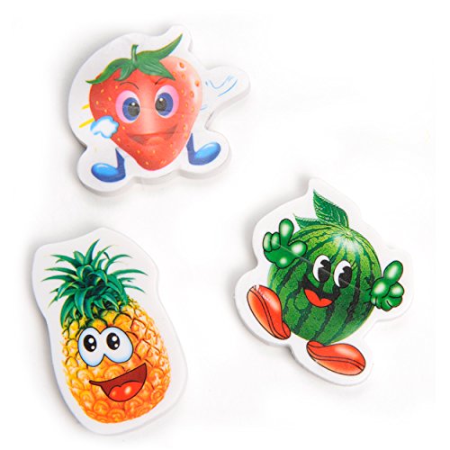 24 x Radiergummi Radierer Früchte Fruits Fruchformen - 5 x 3 cm 24 x Radiergummi Radierer Früchte Fruits Fruchformen - 5 x 3 cm von VR