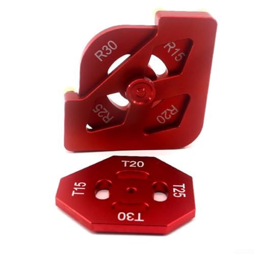 3-teiliges Oberfräsen-Ecklehre-Schablonen-Set mit Aluminiumlegierung 3-teiliges Oberfräsen-Ecklehre-Schablonen-Set mit Aluminiumlegierung von VRTYVEYBB