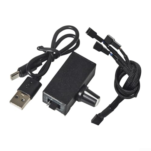 Für PWM Motordrehzahlregler für kundenspezifische Kühllösungen, kompatibel mit USB-Lüftern und Pumpen (C) von VRTYVEYBB