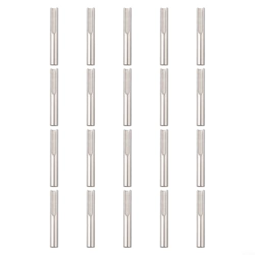Unsichtbares Klemmen-Set aus Stahl, 20 Stück für 0,3 cm Kabelgeländer von VRTYVEYBB