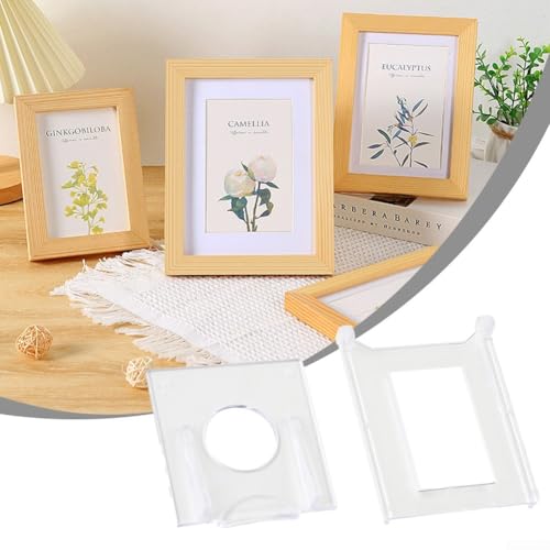 VRTYVEYBB Transparente Acryl-Staffelei für Fotos und Schüsseln, verstellbarer Halter für Zuhause, Büros und Veranstaltungen (10 Stück) von VRTYVEYBB