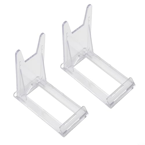 VRTYVEYBB Transparente Acryl-Staffelei für Fotos und Schüsseln, verstellbarer Halter für Zuhause, Büros und Veranstaltungen (5 Stück) von VRTYVEYBB