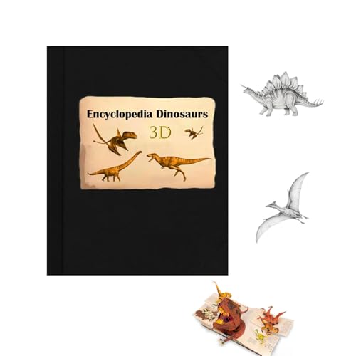 VSFJZJKJ Dinosaurier EnzyklopäDie Kinder, Familie Spaß Edition 3d Dinosaurier EnzyklopäDie, FüGt Lern Spaß, Eltern Und Kinder Emotionale Interaktion von VSFJZJKJ