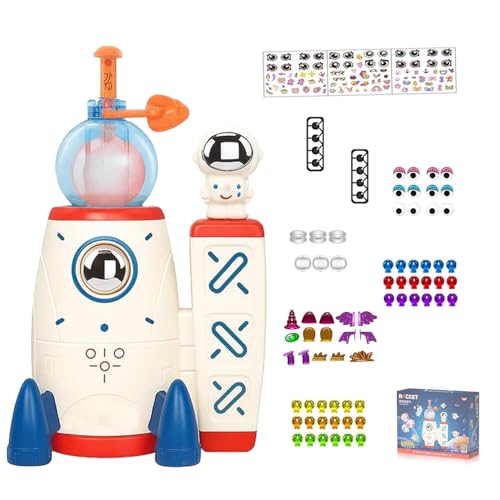 Weltraum Spielzeug, Diy Ballon Raumrakete, Spielen Sie Die Phantasie, Freie Gestaltung Der Formen, üBung Praktische FäHigkeiten, Interaktive Unterhaltung FüR Kinder von VSFJZJKJ