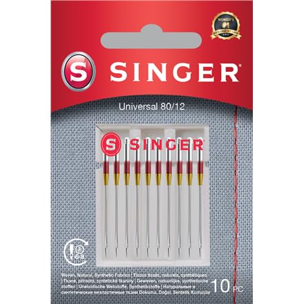 VSM Singer Nähmaschinennadeln Universal 2020 a 10 Stück (Stärke 80) von VSM