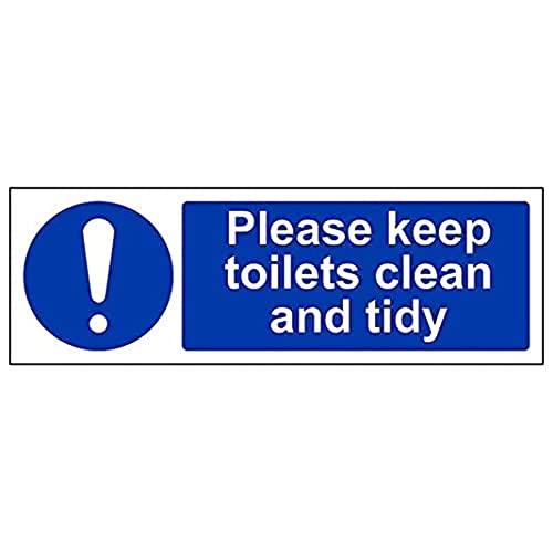 Umweltfreundlich, Pflicht für allgemeine Toiletten, 600 x 200 mm von VSafety