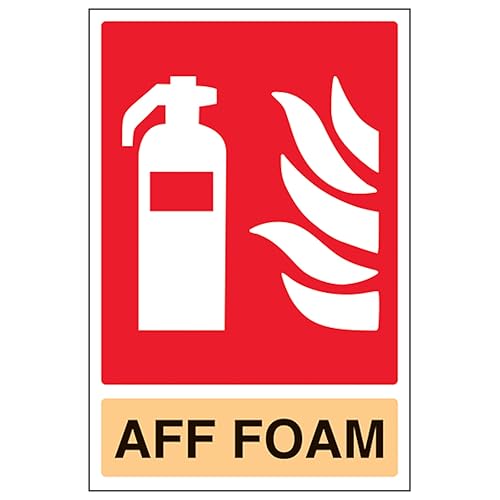 V Safety General AFF Schaumstoff-Feuerlöscher, 200 x 300 mm, leuchtet im Dunkeln, 1 mm, Hartplastik-Sicherheitsschild V Safety General AFF Schaumstoff-Feuerlöscher, 200 x 300 mm, leuchtet im Dunkeln, 1 mm, Hartplastik-Sicherheitsschild von VSafety
