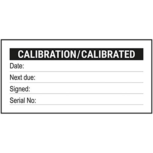 VSafety Write – On – Kalibrierung/Kalibrierte Seriennummer, keine Aufkleber, 51 x 25 mm, 250 Stück VSafety Write – On – Kalibrierung/Kalibrierte Seriennummer, keine Aufkleber, 51 x 25 mm, 250 Stück von VSafety