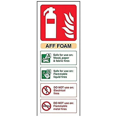vsafety 11002 ac-r Feuerlöscher Schild, Aff Schaumstoff ID, starrer Kunststoff, Porträt, 75 mm x 200 mm x 200 mm, beige/schwarz/grün/rot vsafety 11002 ac-r Feuerlöscher Schild, Aff Schaumstoff ID, starrer Kunststoff, Porträt, 75 mm x 200 mm x 200 mm, beige/schwarz/grün/rot von VSafety