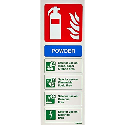 vsafety 11005 aj-r Feuerlöscher Schild, Puder ID, starrer Kunststoff, Porträt, 100 mm x 280 mm, blau/grün/rot vsafety 11005 aj-r Feuerlöscher Schild, Puder ID, starrer Kunststoff, Porträt, 100 mm x 280 mm, blau/grün/rot von VSafety