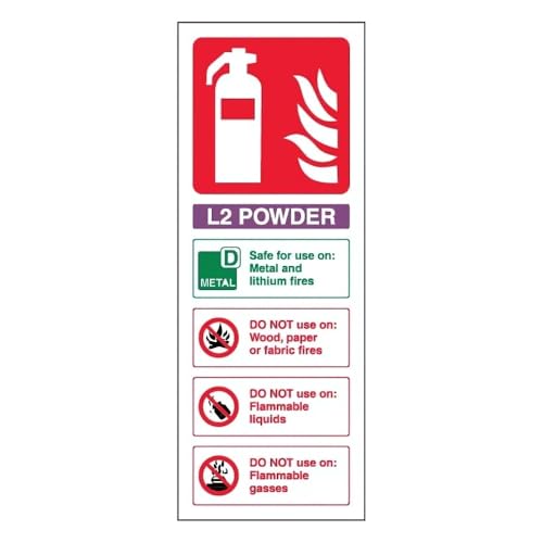 vsafety 11011 aj-r Feuerlöscher Schild, L2 Puder ID, starrer Kunststoff, Porträt, 100 mm x 280 mm, blau/grün/rot vsafety 11011 aj-r Feuerlöscher Schild, L2 Puder ID, starrer Kunststoff, Porträt, 100 mm x 280 mm, blau/grün/rot von VSafety