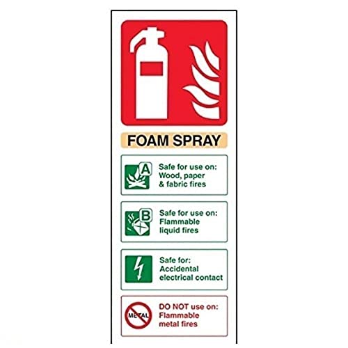 vsafety 11012 ac-s Feuerlöscher Schild, Schaumstoff Spray ID Elektrische Safe, selbstklebend, Porträt, 75 mm x 200 mm, beige/schwarz/grün/rot vsafety 11012 ac-s Feuerlöscher Schild, Schaumstoff Spray ID Elektrische Safe, selbstklebend, Porträt, 75 mm x 200 mm, beige/schwarz/grün/rot von VSafety