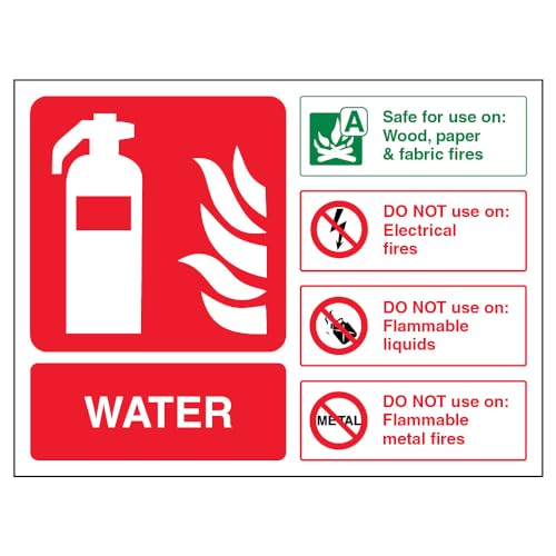 vsafety 11013 AR Feuerlöscher S Zeichen, Wasser ID, selbstklebend, Landschaft, 200 mm x 150 mm, grün/rot vsafety 11013 AR Feuerlöscher S Zeichen, Wasser ID, selbstklebend, Landschaft, 200 mm x 150 mm, grün/rot von VSafety