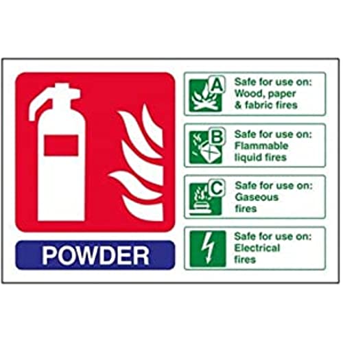 vsafety 11017 AL Feuerlöscher Schild, Puder ID, selbstklebend, Landschaft, 150 mm x 100 mm, blau/grün/rot vsafety 11017 AL Feuerlöscher Schild, Puder ID, selbstklebend, Landschaft, 150 mm x 100 mm, blau/grün/rot von VSafety