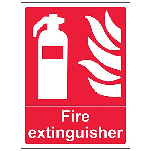 vsafety 13003 an-s "FEUERLÖSCHER" Zeichen, Hochformat, 150 mm x 200 mm x 200 mm (3 Stück) von VSafety
