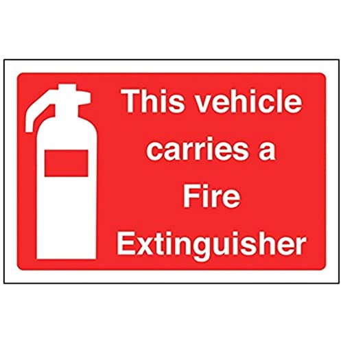 vsafety 13050 AL Fire Equipment, Schild,Dieses Fahrzeug trägt eine Feuerlöscher, selbstklebend, Landschaft, 150 mm x 100 mm, rot vsafety 13050 AL Fire Equipment, Schild,Dieses Fahrzeug trägt eine Feuerlöscher, selbstklebend, Landschaft, 150 mm x 100 mm, rot von VSafety