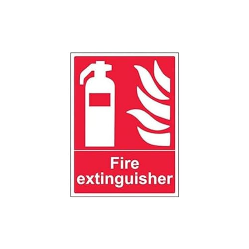 vsafety "FEUERLÖSCHER Schild, Portrait, (Pack von 3), 300 mm x 400 mm, 3 von VSafety