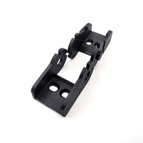 Drahtträger 1 Paar Kabelschleppketten-Endstützen, halbgeschlossener Drahtträger, 18 mm Innenhöhe, 18 mm, 25 mm, 37 mm, 50 mm breite Klemme Beweglicher Schutz(18x50mm) von VTVTV
