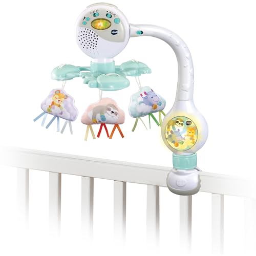 VTech - Wolken-Mobile - Süßes Mobile mit Nachtlicht und Sensor - Für Kinder von 0-2 Jahren VTech - Wolken-Mobile - Süßes Mobile mit Nachtlicht und Sensor - Für Kinder von 0-2 Jahren von VTech Baby