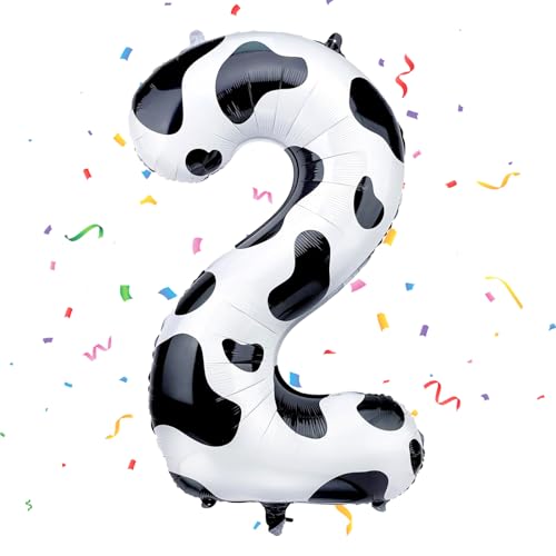 Aufblasbarer Ballon in Form der Zahl 2, für Jungen und Mädchen, 101,6 cm, Zahlenballon für den 2. Geburtstag von Jungen und Mädchen, dekorativer Ballon Aufblasbarer Ballon in Form der Zahl 2, für Jungen und Mädchen, 101,6 cm, Zahlenballon für den 2. Geburtstag von Jungen und Mädchen, dekorativer Ballon von VUCDXOP