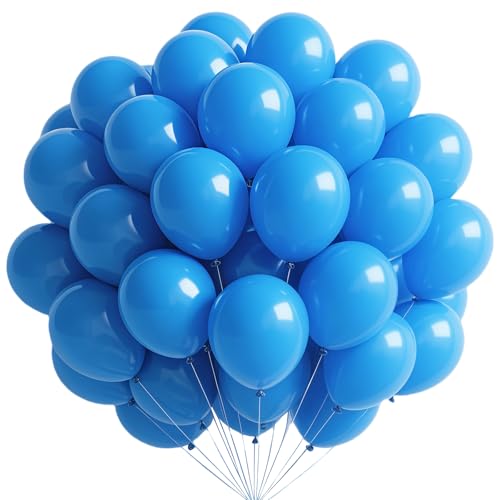 Luftballon Girlande Blau, 100 Stück 10 Zoll Hellblau luftballons, Hellblaue Girlande Luftballons Geburtstag Set, Pastell Blau Latex Ballons Set für Geburtstag Babyparty Hochzeit Festival Party Deko Luftballon Girlande Blau, 100 Stück 10 Zoll Hellblau luftballons, Hellblaue Girlande Luftballons Geburtstag Set, Pastell Blau Latex Ballons Set für Geburtstag Babyparty Hochzeit Festival Party Deko von VUCDXOP