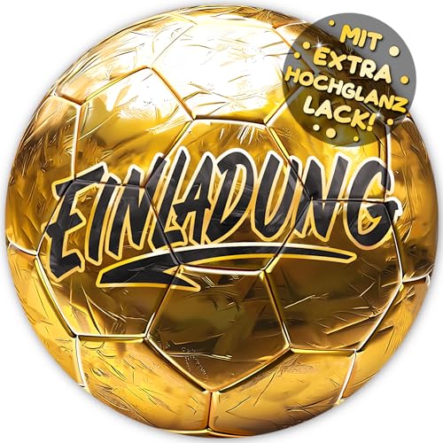 VULAVA 12x Fußball EINLADUNGSKARTEN KINDERGEBURTSTAG Junge Mädchen - die Soccer PARTY Karten sind die Fussball EINLADUNG für Jungen Mädchen Kinder GEBURTSTAG Fußballspiel KINDERPARTY Fussball-Turnier VULAVA 12x Fußball EINLADUNGSKARTEN KINDERGEBURTSTAG Junge Mädchen - die Soccer PARTY Karten sind die Fussball EINLADUNG für Jungen Mädchen Kinder GEBURTSTAG Fußballspiel KINDERPARTY Fussball-Turnier von VULAVA
