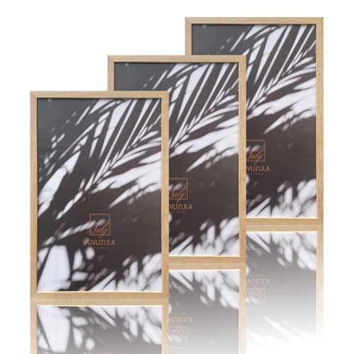 VUVUZULA Bilderrahmen 40x60cm Holz Fotorahmen Holzrahmen MDF Rahmen 40x60cm Eiche Natur 3er Set VUVUZULA Bilderrahmen 40x60cm Holz Fotorahmen Holzrahmen MDF Rahmen 40x60cm Eiche Natur 3er Set von VUVUZULA