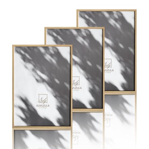 VUVUZULA Bilderrahmen 50x70cm Holz Holzrahmen 3er Set Eiche Fotorahmen MDF Rahmen Natur VUVUZULA Bilderrahmen 50x70cm Holz Holzrahmen 3er Set Eiche Fotorahmen MDF Rahmen Natur von VUVUZULA