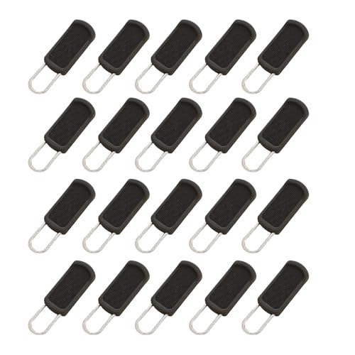 20 Stück Reißverschluss Anhänger,Schieber Reißverschluss Anhänger,Reißverschluss Reparaturset Rutschfest Zipper Tag, für Rucksäcke, Kleidung, Gepäck, Handtaschen 20 Stück Reißverschluss Anhänger,Schieber Reißverschluss Anhänger,Reißverschluss Reparaturset Rutschfest Zipper Tag, für Rucksäcke, Kleidung, Gepäck, Handtaschen von VVQWCY