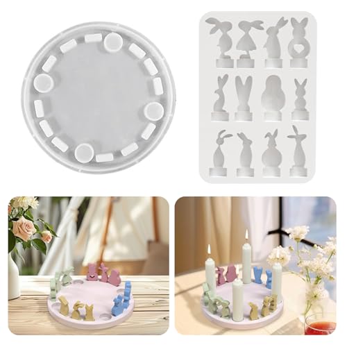 Silikonform Ostern Gipsformen,Ostern Hase Silikon Gießform,zum Gießen Ostern Hase Ostereier DIY Silikon Gießform,Ostern Giessformen Silikon Ostern für Handwerk Silikonform Ostern Gipsformen,Ostern Hase Silikon Gießform,zum Gießen Ostern Hase Ostereier DIY Silikon Gießform,Ostern Giessformen Silikon Ostern für Handwerk von VVQWCY