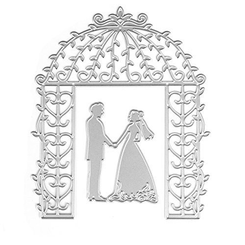 Brautpaar Hochzeit Stanzformen Schablonen DIY Scrapbooking Karte Papier Handwerk von VVXXMO