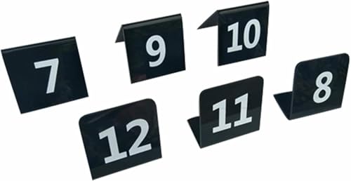 Acryltischnummern Set 1 Bis 50/100 Tischnummerkarten, Einfach Zu Reinigen Und Zu Platzieren, Für Hochzeiten Hotel Restaurant Cafe Bars Tischschilder, Doppelseitige Digitale Tags Acryltischnummern Set 1 Bis 50/100 Tischnummerkarten, Einfach Zu Reinigen Und Zu Platzieren, Für Hochzeiten Hotel Restaurant Cafe Bars Tischschilder, Doppelseitige Digitale Tags von VYUJHNBG
