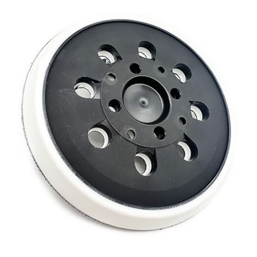 VZU Schleifteller 125 mm für Bosch, 125 mm Schleifplatte mit Hook und Loop, Kompatibel mit Bosch PEX 300 AE/PEX 400 AE Exzentrischer Schleifmaschine von VZU