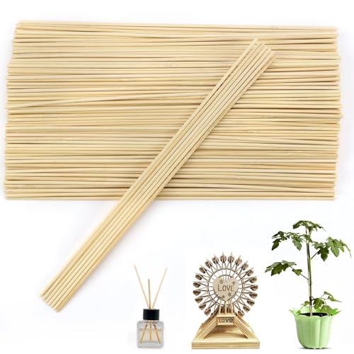 VZXZXE 250 Stück Bambusstäbe Holzstäbchen zum Basteln für DIY - Rundholz Natürlicher Bambus Bastelholz rundstab holz zuckerwatte stäbe bambusstäbe zum basteln modellbau holz VZXZXE 250 Stück Bambusstäbe Holzstäbchen zum Basteln für DIY - Rundholz Natürlicher Bambus Bastelholz rundstab holz zuckerwatte stäbe bambusstäbe zum basteln modellbau holz von VZXZXE