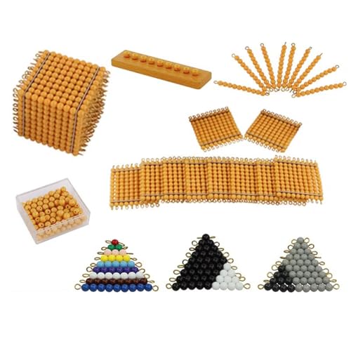 VZZCGJVT Montessori Bankspiel mit Perlenset, Mathematerial Lehrmittel 8mm VZZCGJVT Montessori Bankspiel mit Perlenset, Mathematerial Lehrmittel 8mm von VZZCGJVT