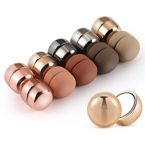 Hijab-Magnete, Hijab-Magnete für Damen, Mehrzweck-Magnete, starke Hijab-Magnete, bunte, stiftlose Hijab-Magnetstifte, Magnetknöpfe für Kleidung, Ccarf-Pin, Schalnadel, glänzend und matt, 10 Paar Hijab-Magnete, Hijab-Magnete für Damen, Mehrzweck-Magnete, starke Hijab-Magnete, bunte, stiftlose Hijab-Magnetstifte, Magnetknöpfe für Kleidung, Ccarf-Pin, Schalnadel, glänzend und matt, 10 Paar von VZZNN