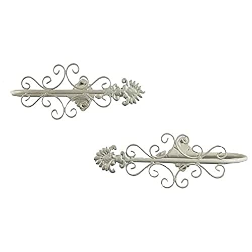 Vacchetti Giuseppe Raffhalter für Vorhänge, Eisen, weiß, Paar, Metall, Piccolo Vacchetti Giuseppe Raffhalter für Vorhänge, Eisen, weiß, Paar, Metall, Piccolo von Vacchetti Giuseppe