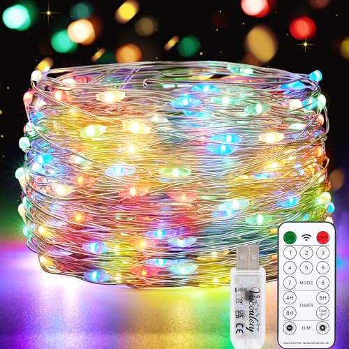 10M 100 LED USB Kupferdraht Lichterkette mit Timer und Fernbedienung 8 Programm Wasserdichte Lichterkette Innen Led Lichterkette für Zimmer, Party, Hochzeit 10M 100 LED USB Kupferdraht Lichterkette mit Timer und Fernbedienung 8 Programm Wasserdichte Lichterkette Innen Led Lichterkette für Zimmer, Party, Hochzeit von Vacoulery
