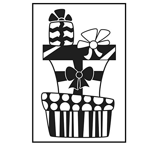 Darice 1219-200 Prägefolder - Schablone, Geschenkestapel, Plastik, transparent, 10.8 x 14.6 x 0.3 cm Darice 1219-200 Prägefolder - Schablone, Geschenkestapel, Plastik, transparent, 10.8 x 14.6 x 0.3 cm von Vaessen Creative