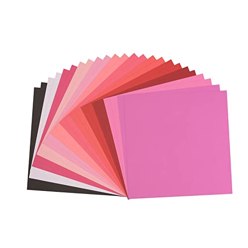 Florence Cardstock Papier, Farbenmix Valentin, 216 Gramm/m², Quadratisch, 30,5 x 30,5 cm, 24 Stück, Textur, für Scrapbooking, Kartenherstellung, Stanzen und andere Papierbasteleien Florence Cardstock Papier, Farbenmix Valentin, 216 Gramm/m², Quadratisch, 30,5 x 30,5 cm, 24 Stück, Textur, für Scrapbooking, Kartenherstellung, Stanzen und andere Papierbasteleien von Vaessen Creative