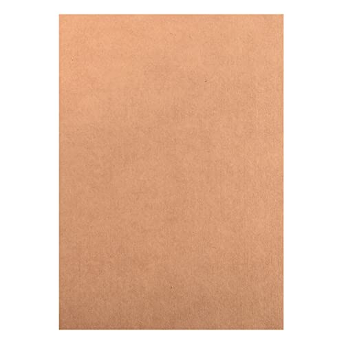 Vaessen Creative 2927-099 Florence Cardstock Papier, Hell-Braun, 216 Gramm/m², DIN A4, 10 Stück, Glatt, für Scrapbooking, Kartenherstellung, Stanzen und andere Papierbasteleien von Vaessen Creative