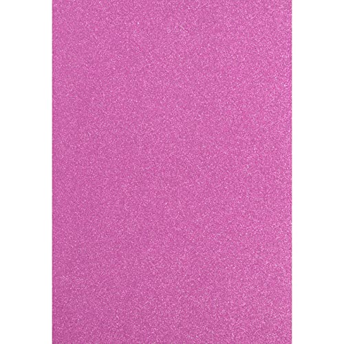 Florence Glitzerpapier zum Basteln - Hellrosa - Papierbasteln 5 Stück - A4 Bastelpapier mit Glitzer für Scrapbooking, Stanzen und Kartengestaltung - 250 gsm Florence Glitzerpapier zum Basteln - Hellrosa - Papierbasteln 5 Stück - A4 Bastelpapier mit Glitzer für Scrapbooking, Stanzen und Kartengestaltung - 250 gsm von Vaessen Creative