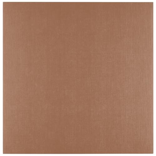 Florence Leinen Stuktur Tonkarton Rot 30,5 x 30,5 cm - Kartengestaltung- Scrapbooking Bedarf - Reißfest - Erstellen Sie Elegante Einladungen, Geschenkboxen und Kunstprojekte von Vaessen Creative