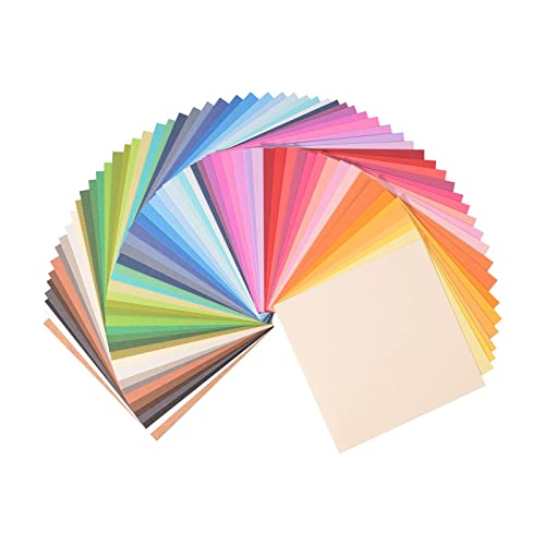 Florence Tonkarton - Bastelkarton 15,2 x 15,2 cm - Bastelpapier 60x mit 30 Farben - Scrapbook Papier für Karten Basteln, Stanzen und Papierbasteleien - Bastelset Glatt Florence Tonkarton - Bastelkarton 15,2 x 15,2 cm - Bastelpapier 60x mit 30 Farben - Scrapbook Papier für Karten Basteln, Stanzen und Papierbasteleien - Bastelset Glatt von Vaessen Creative