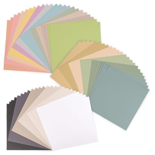 Florence Tonkarton - Bastelkarton 30,5 x 30,5 cm - Bastelpapier Set Erde, Schwarz und Pastell - 3 Farben - Scrapbook Papier für Karten Basteln, Stanzen und Papierbasteleien - Bastelset mit Textuur Florence Tonkarton - Bastelkarton 30,5 x 30,5 cm - Bastelpapier Set Erde, Schwarz und Pastell - 3 Farben - Scrapbook Papier für Karten Basteln, Stanzen und Papierbasteleien - Bastelset mit Textuur von Vaessen Creative
