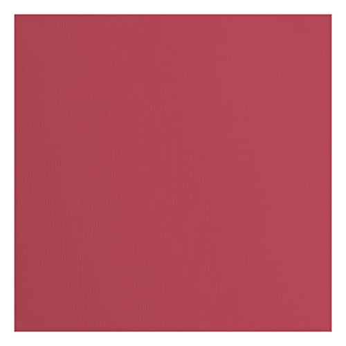 Vaessen Creative Florence Cardstock Papier, Rosa, 216 Gramm/m², Quadratisch, 30,5 x 30,5 cm, 20 Stück, Textur, für Scrapbooking, Kartenherstellung, Stanzen und andere Papierbasteleien von Vaessen Creative