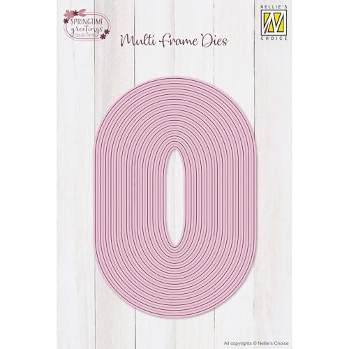Nellie's Choice Stanzschablone für Ostern mit Oval - 14 Multi Frame Dies - Stanzform von 1,3 x 6 bis 9 x 13,5 cm geignet für Stanzmaschine - Bastelzubehör für Karten Basteln und Scrapbooking Nellie's Choice Stanzschablone für Ostern mit Oval - 14 Multi Frame Dies - Stanzform von 1,3 x 6 bis 9 x 13,5 cm geignet für Stanzmaschine - Bastelzubehör für Karten Basteln und Scrapbooking von Vaessen Creative