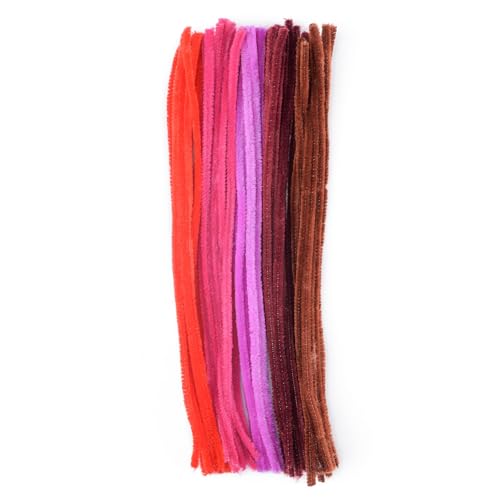 Vaessen Creative 1601-002 Pfeifenreiniger zum Basteln und Dekorieren, Cheniulle, Rot, 30 x 0.8 x 0.1 cm, 50-Einheiten Vaessen Creative 1601-002 Pfeifenreiniger zum Basteln und Dekorieren, Cheniulle, Rot, 30 x 0.8 x 0.1 cm, 50-Einheiten von Vaessen Creative