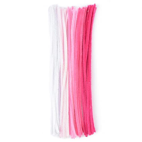 Vaessen Creative 1601-003 Pfeifenreiniger zum Basteln und Dekorieren, Cheniulle, Rosa, 30 x 0.8 x 0.1 cm, 50-Einheiten Vaessen Creative 1601-003 Pfeifenreiniger zum Basteln und Dekorieren, Cheniulle, Rosa, 30 x 0.8 x 0.1 cm, 50-Einheiten von Vaessen Creative